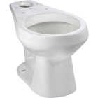 Mansfield Alto White Round Front 10 In. Rough-In Toilet Bowl Image 1