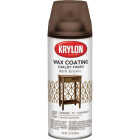 Krylon CHALKY FINISH 11.5 Oz. Subtle Wax Coating Spray Paint, Dark Brown Image 1